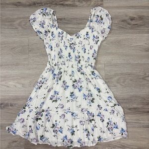 Floral puff sleeve Dress